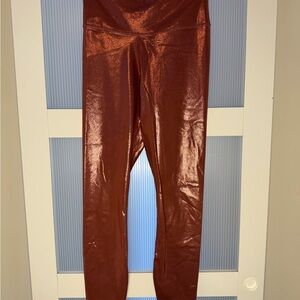 Nike Metallic Copper Leggings